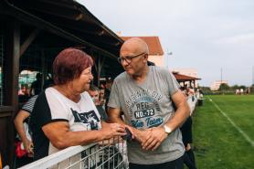 člen hnutí a zvukař Slávek Kraus