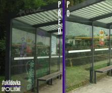 Autobusová zatávka Hotelový dům (červen 2019)